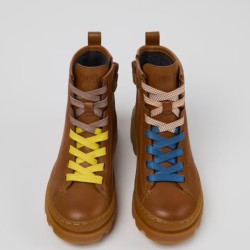 Bota brutus Camper en piel cuero