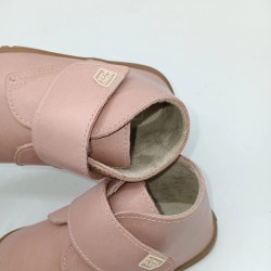 Botin Piruflex en piel color rosa
