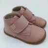 Botin Piruflex en piel color rosa