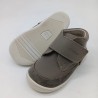 Botin Piruflex combinado en piel gris