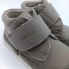 Botin Piruflex combinado en piel gris