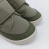 Botin Piruflex en piel combinada en verde