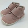 botin Piruflex en piel combinada rosa