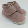 botin Piruflex en piel combinada rosa