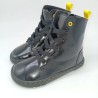 Bota media caña respetuosa Coqueflex en negro