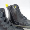 Bota media caña respetuosa Coqueflex en negro
