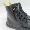 Bota media caña respetuosa Coqueflex en negro