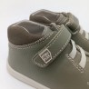 Botin Piruflex piel verde musgo