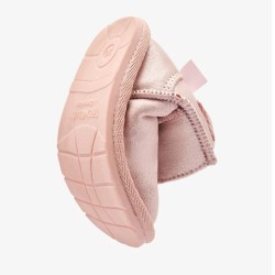 Bota australiana Tecnobaby respetuosa lazo en rosa