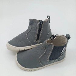 Botin Chelsea respetuoso Piruflex en piel gris