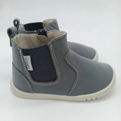 Botin Chelsea respetuoso Piruflex en piel gris