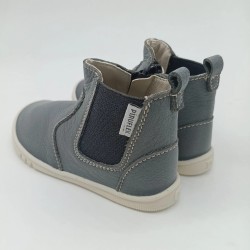 Botin Chelsea respetuoso Piruflex en piel gris