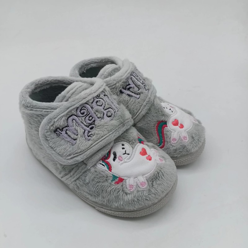 Zapatilla de casa respetuosa Unicornio