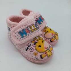 Zapatilla de casa respetuosa jirafa