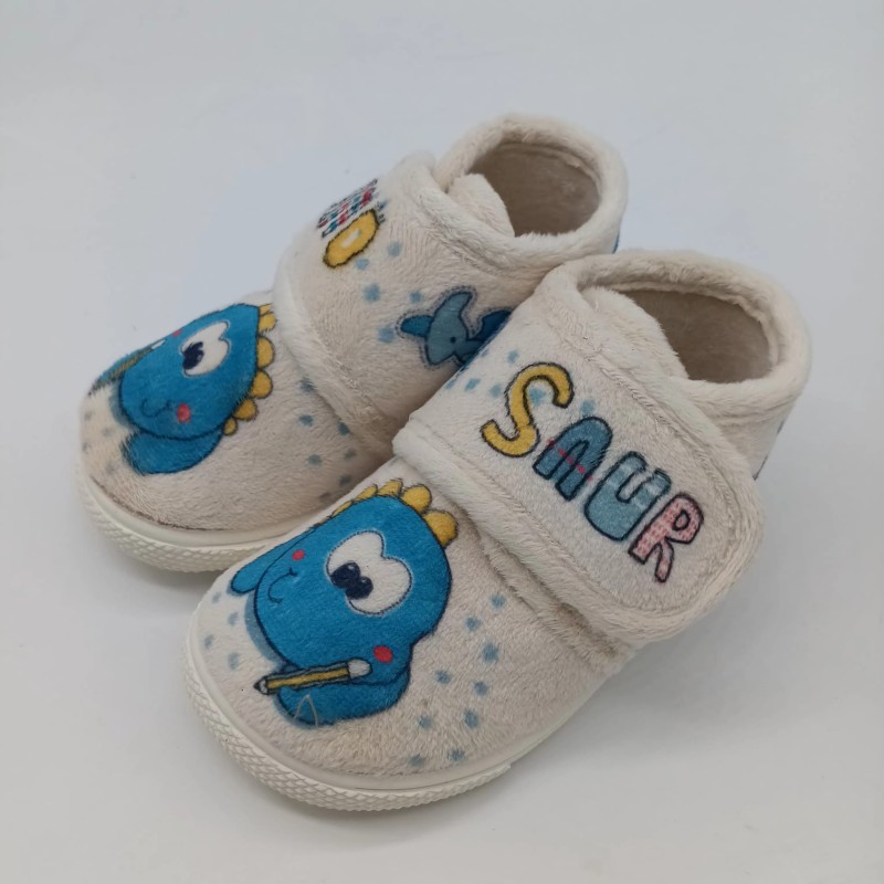 Zapatilla de casa respetuosa Dino