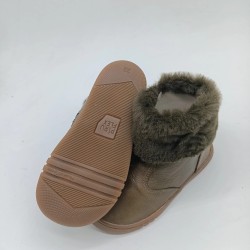 Botin Piruflex respetuoso en piel kaki