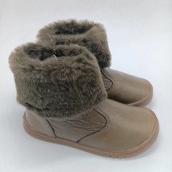 Botin Piruflex respetuoso en piel kaki