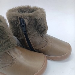 Botin Piruflex respetuoso en piel kaki