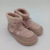 Botin Barefoot modelo Nieve Crios en rosa