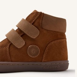 Botin Barefoot en serraje color cuero