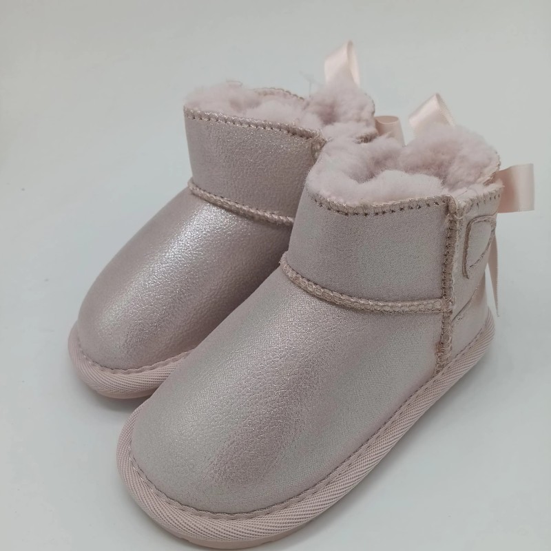 Bota australiana Tecnobaby respetuosa en rosa