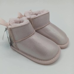 Bota australiana Tecnobaby respetuosa en rosa