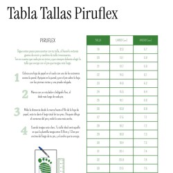 Deportivo Piruflex en serraje jeans