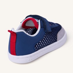 Zapatilla barefoot rejilla crete en azul