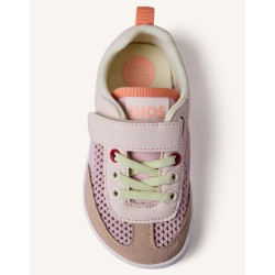 Zapatilla barefoot rejilla crete en nude