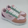 Deportivo Pepe Jeans en tonos rosa y verde agua