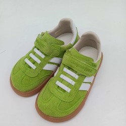 Zapatilla Coqueflex en verde menta y blnaco