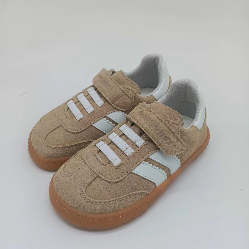 Zapatilla Coqueflex en arena y blanco