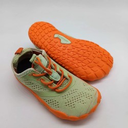 Saguaro en verde y naranja