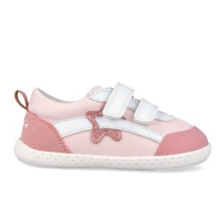 Zapatilla estrella pique barefoot en rosa
