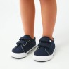 Zapatillas Barefoot lona azul