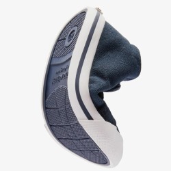 Zapatillas Barefoot lona azul