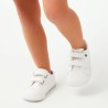 Zapatillas Barefoot en lona blanca