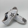 Zapatilla Silver Moose en blanco y print