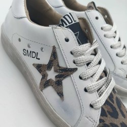 Zapatilla Silver Moose en blanco y print