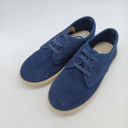 Alpargata en serraje azul marino