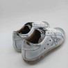 Zapatillas Silver Moose en blanco con plata