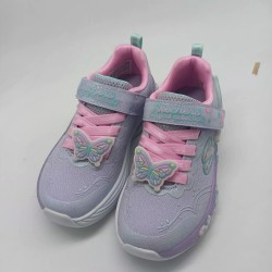 Deportivo Skechers mariposas luces en malva