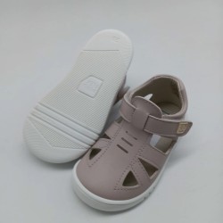 Sandalia respetuosa Piruflex en color rosa