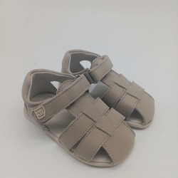 Sandalia respetuosa Piruflex arena, blanca o mostaza