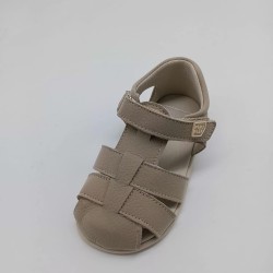 Sandalia respetuosa Piruflex arena, blanca o mostaza