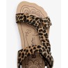 Sandalia Barefoot Goflex leopardo