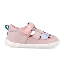 Sandalias lona Barefoot Bluey en rosa