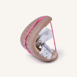 Sandalia Barefoot piel trenzada