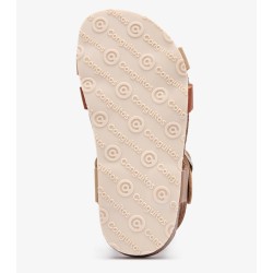 Sandalia Bio tiras multi marrón