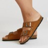 Sandalia Bio Pepe Jeans en color cuero